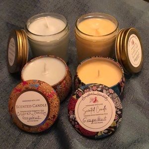 Hand Crafted scented candles